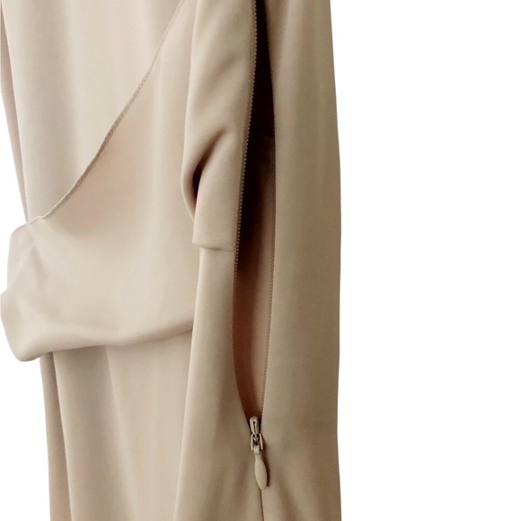 Allsaints - V Neck Sleeveless Buckled Dress - Picture 8 of 11